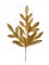 21" Gold Glitter Bay Leaf Spray - Set of 4, Elegant Holiday Accents, Ideal for Christmas Decor & Floral Arrangements - Perfect for Home, Office - 2024 Christmas Collection, Floral Home by Artificial Flowers